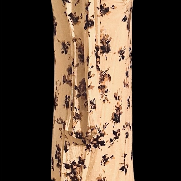 Long Sleeved, lined, open back beautiful floral dress by Dainty Hooligan sz S - Picture 3 of 9